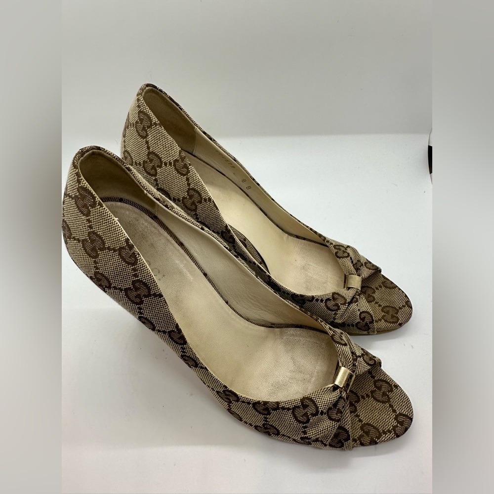 GUCCI WEDGES SZ 8B - Picture 4 of 9